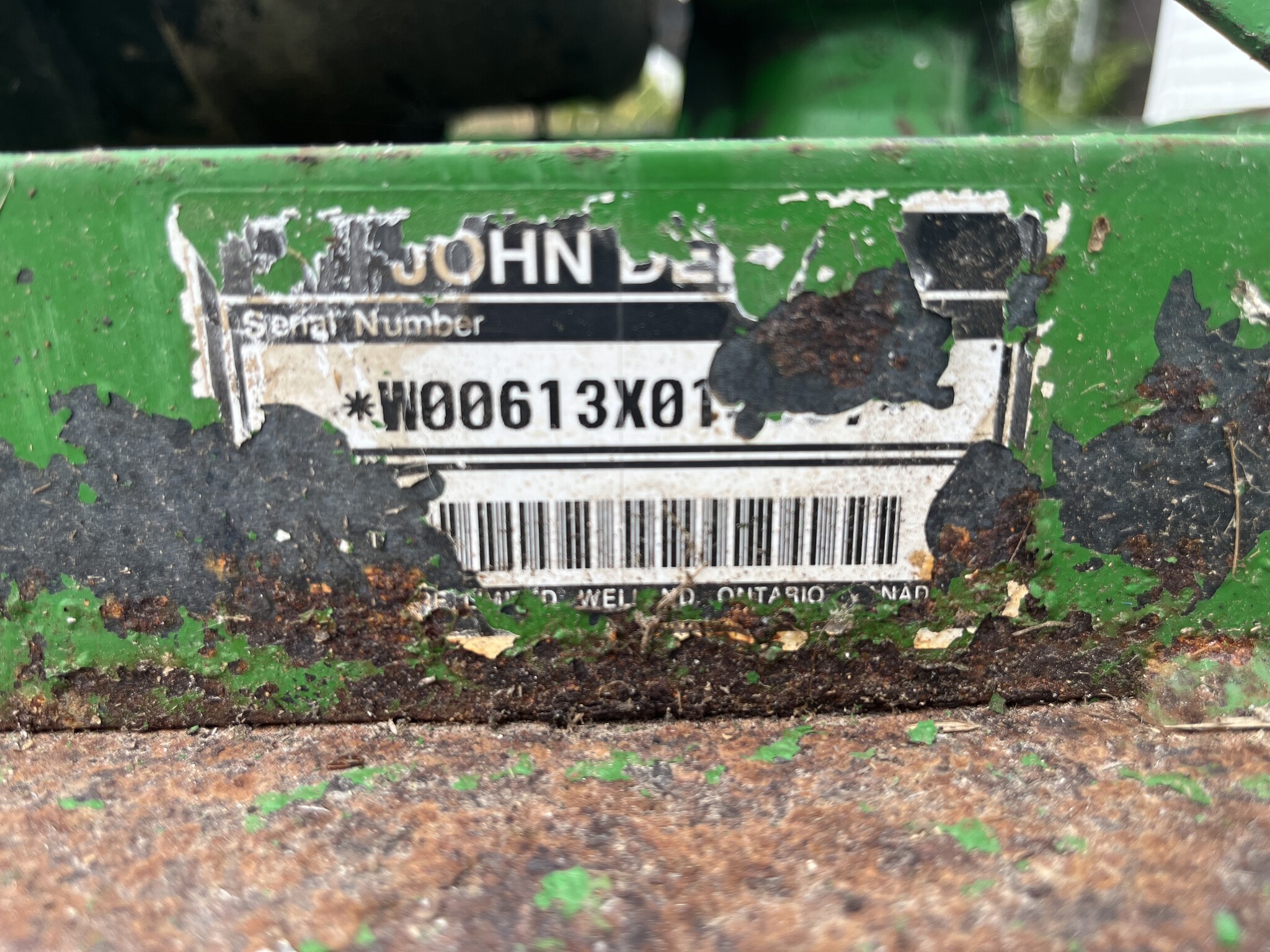 2000 John Deere 613 Image 3