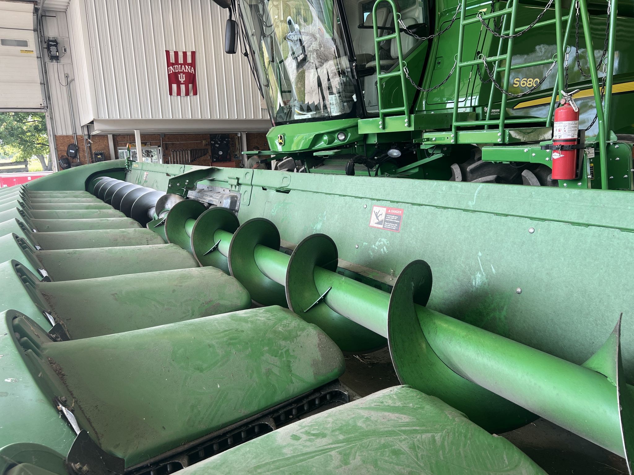 2014 John Deere 612C Image 4