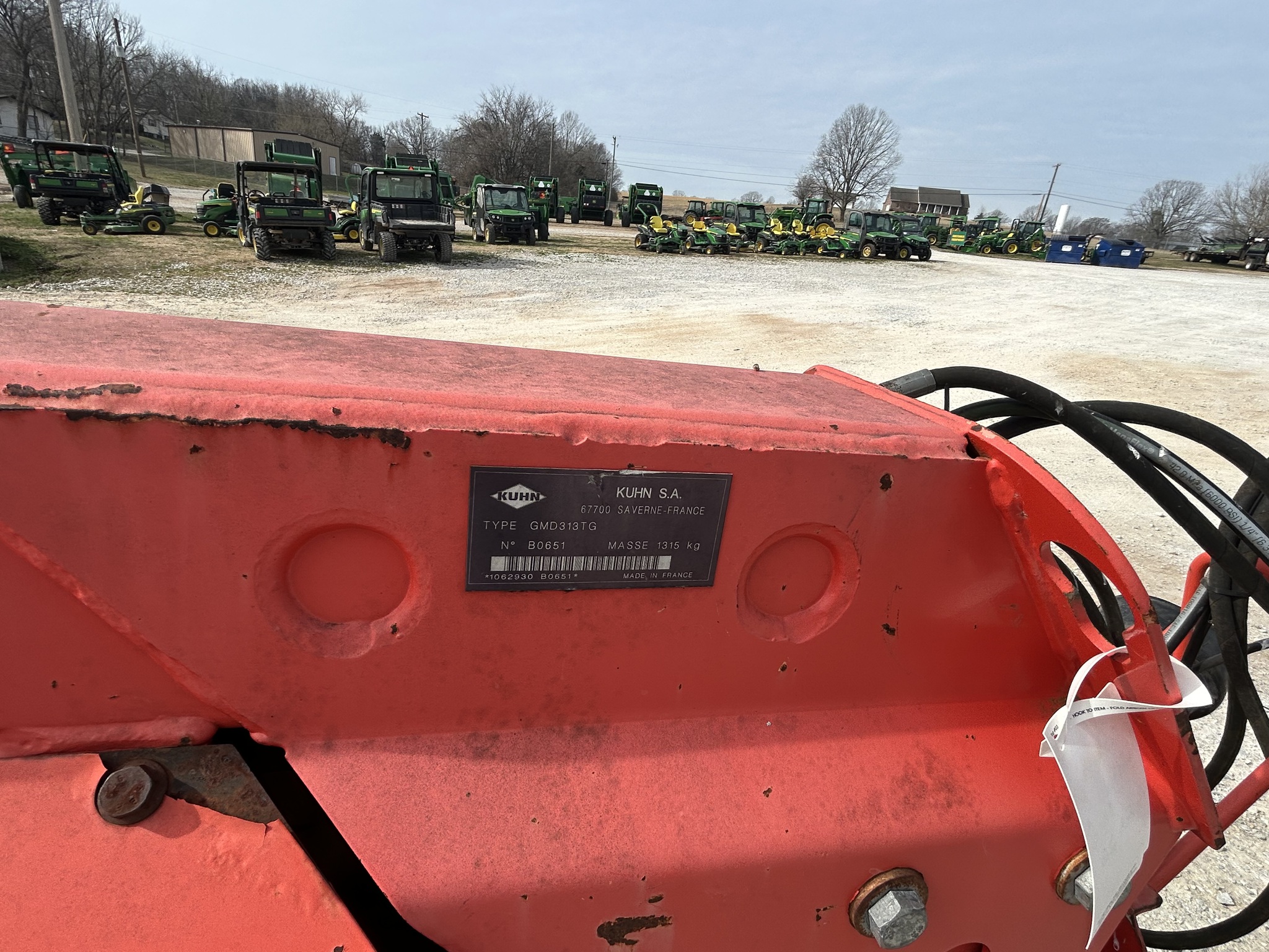  2009 Kuhn GMD313TG at Heritage Tractor in Harrison, AR