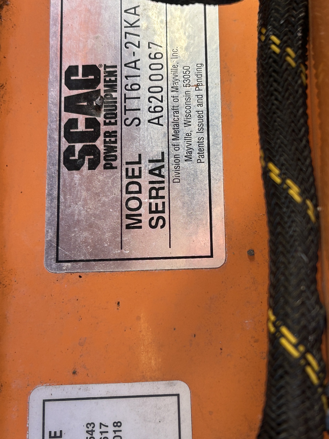 2012 Scag STT61A-27KA Image 7