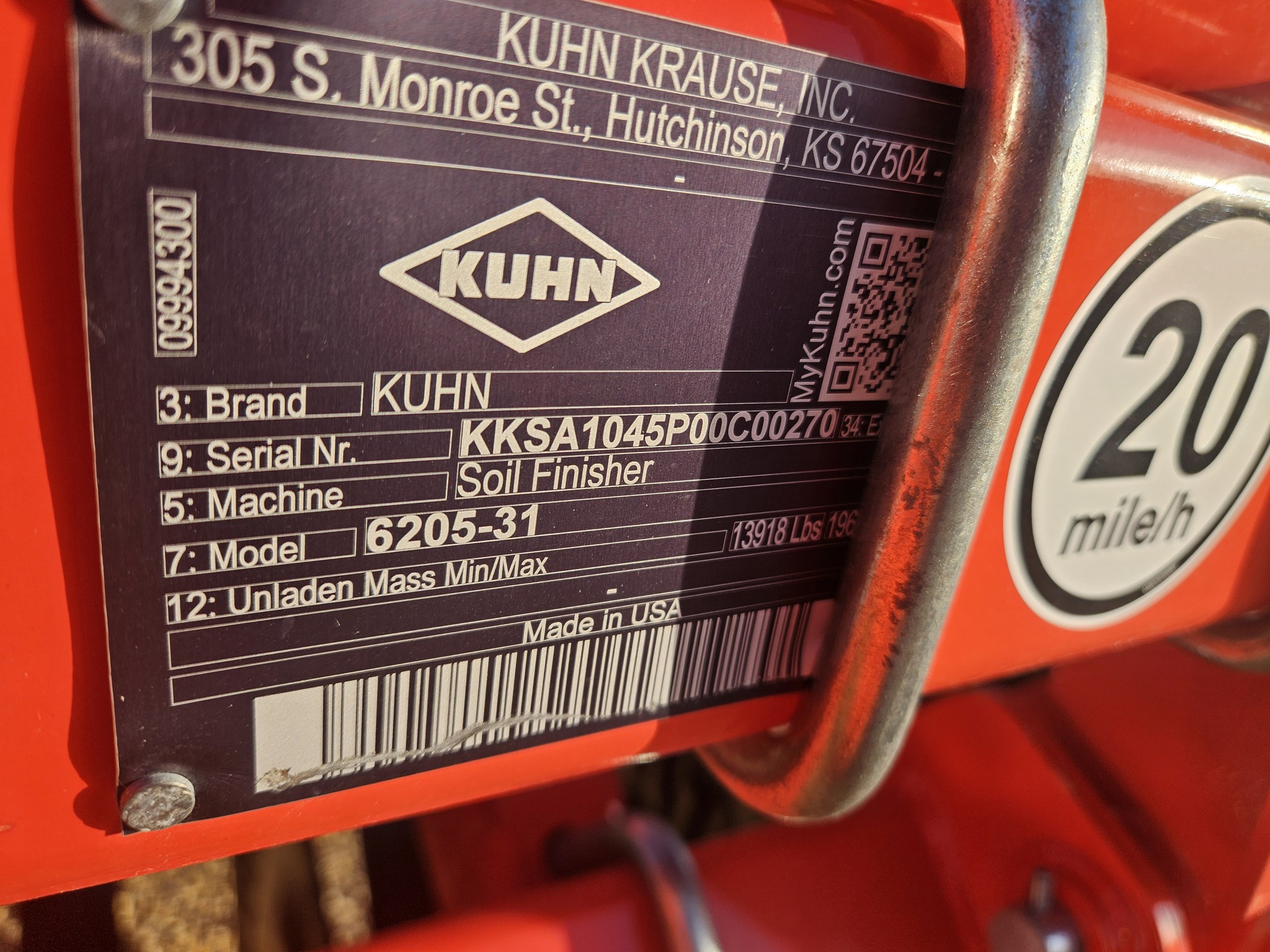 2025 Kuhn Krause 6205-31 Image 9