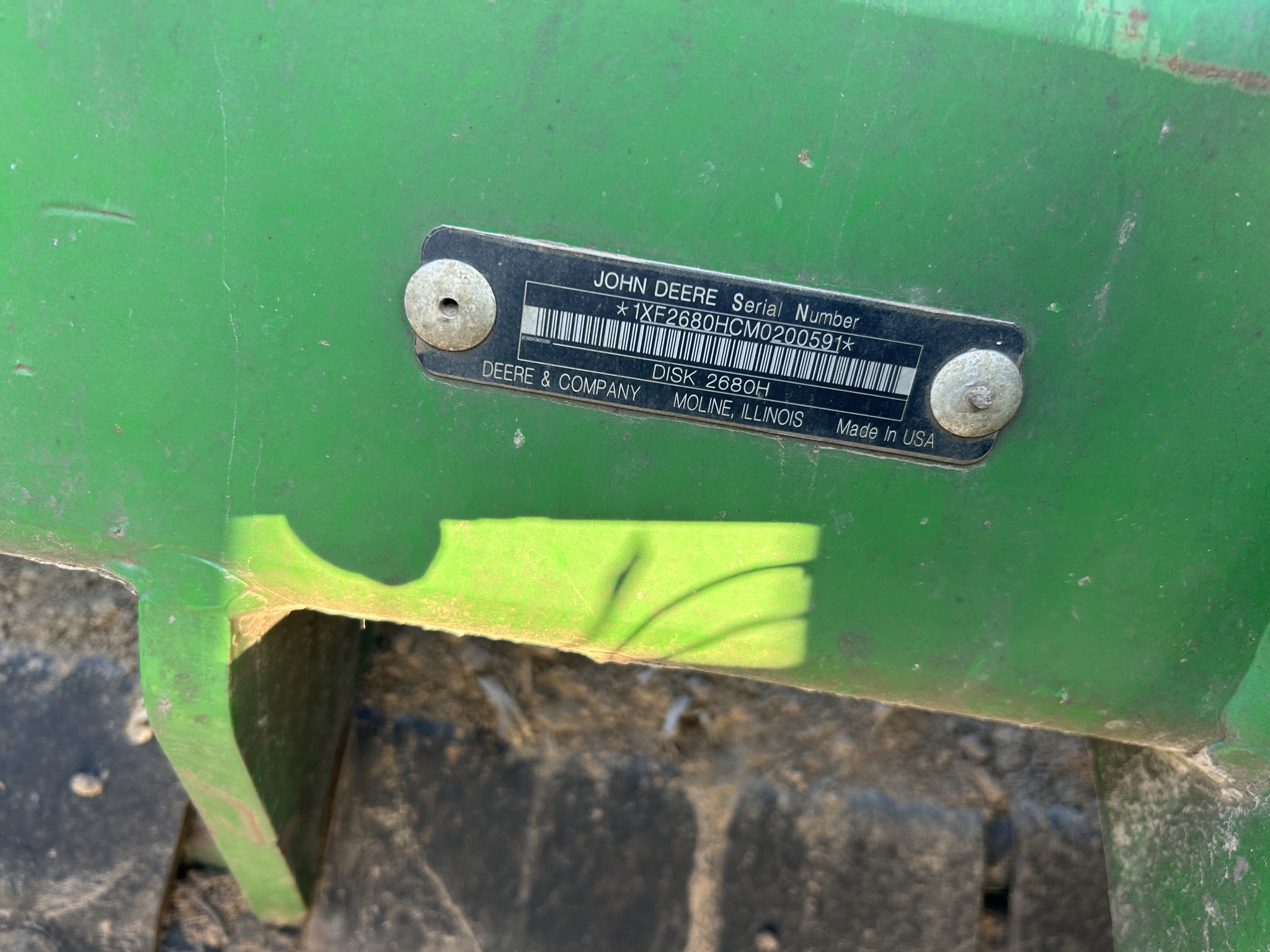 2021 John Deere 2680H Image 2