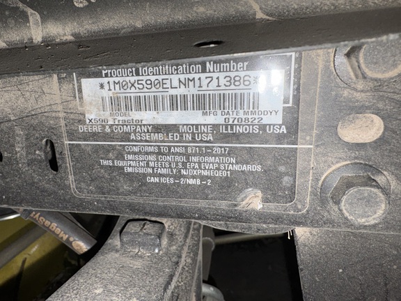 2022 John Deere X590 - Photo5