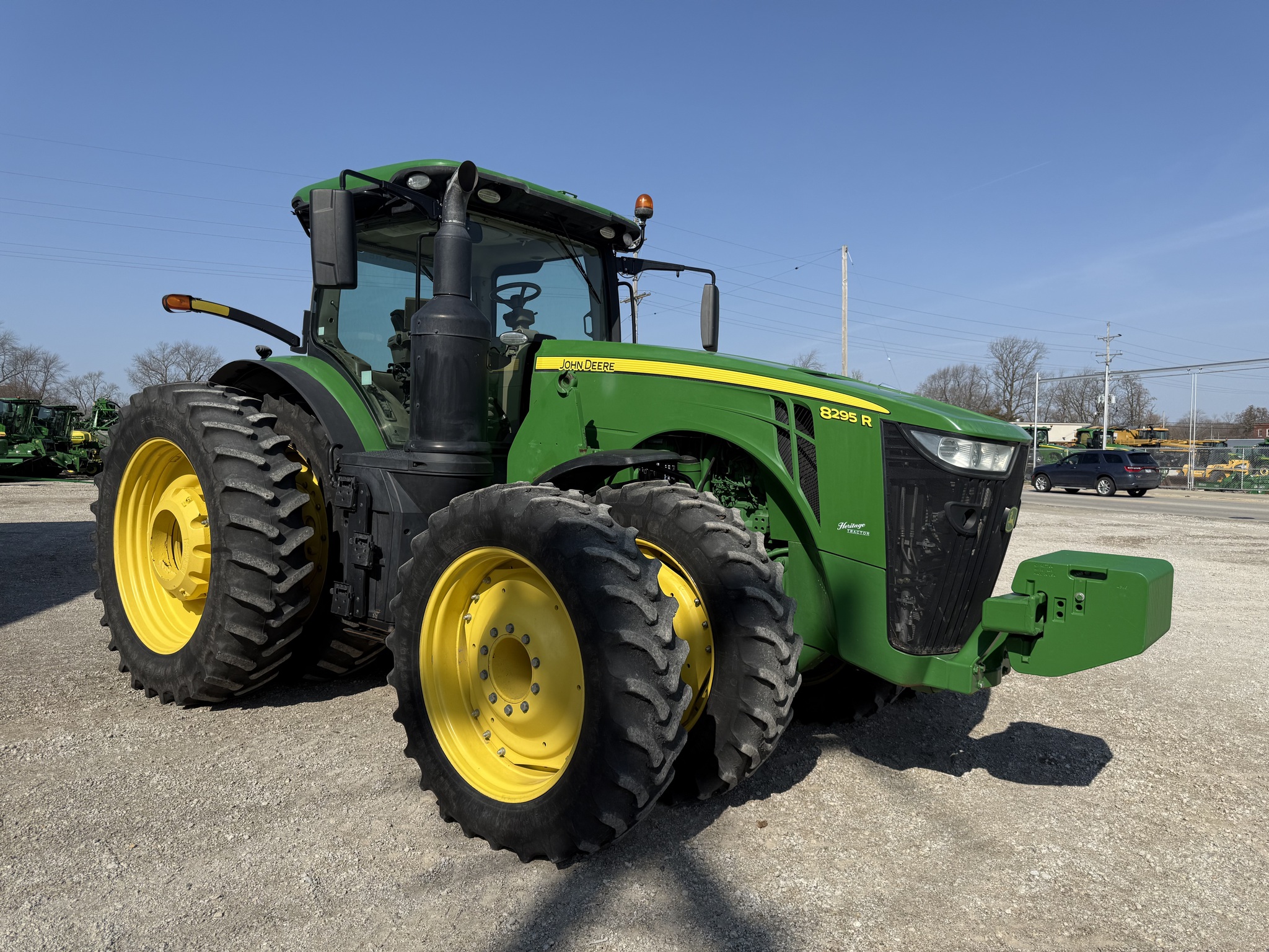  2019 John Deere 8295R at Heritage Tractor in Pontiac, IL