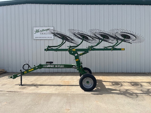  2026 Sitrex QR8 - 8 WHEEL RAKE, GREEN at Heritage Tractor in West Plains, MO