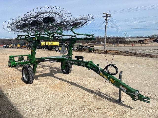  2026 Sitrex QR8 - 8 WHEEL RAKE, GREEN at Heritage Tractor in West Plains, MO
