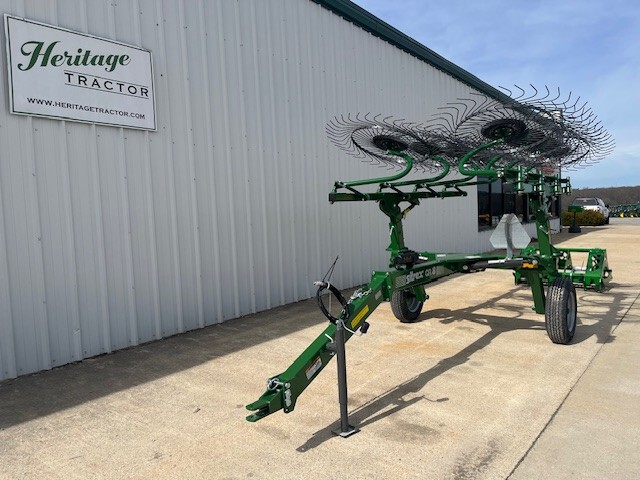  2026 Sitrex QR8 - 8 WHEEL RAKE, GREEN at Heritage Tractor in West Plains, MO