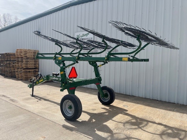  2026 Sitrex QR8 - 8 WHEEL RAKE, GREEN at Heritage Tractor in West Plains, MO