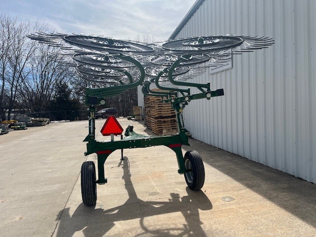 2026 Sitrex QR8 - 8 WHEEL RAKE, GREEN at Heritage Tractor in West Plains, MO