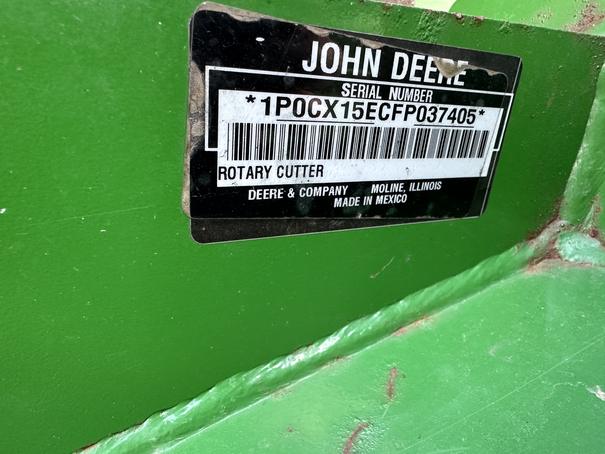 2018 John Deere HX7 Image 9