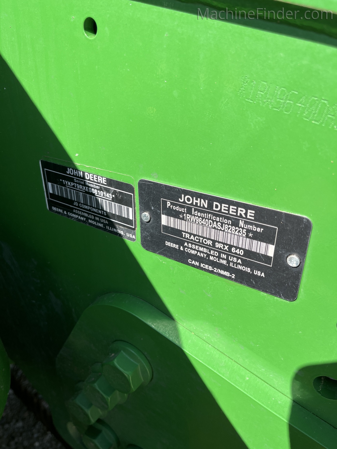 Used 2025 John Deere 9RX 640 Track Tractors at Koenig Equipment in Anna, OH - PhotoXL27