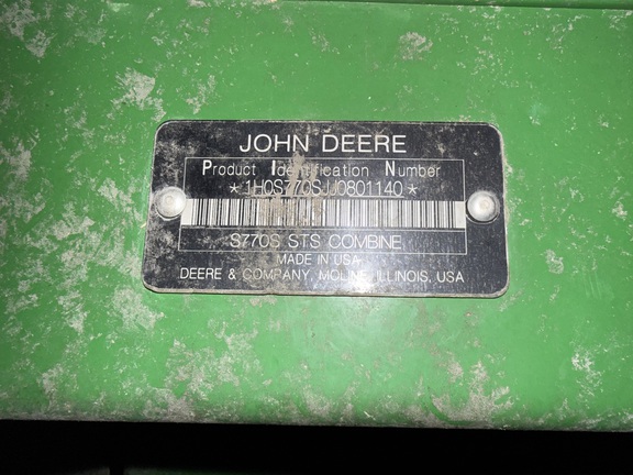 2018 John Deere S770 - Photo15