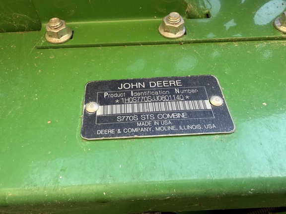 2018 John Deere S770 - Photo49