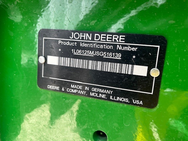  2025 John Deere 6M 125 at Heritage Tractor in West Plains, MO