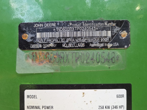Photo of 2024 John Deere 600R