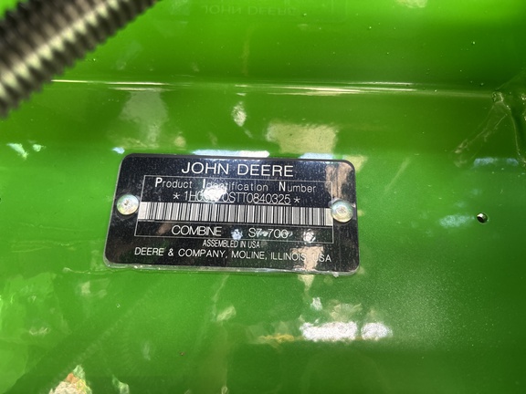 Used 2026 John Deere S7 700 Combines at Koenig Equipment in Urbana, OH - Photo12