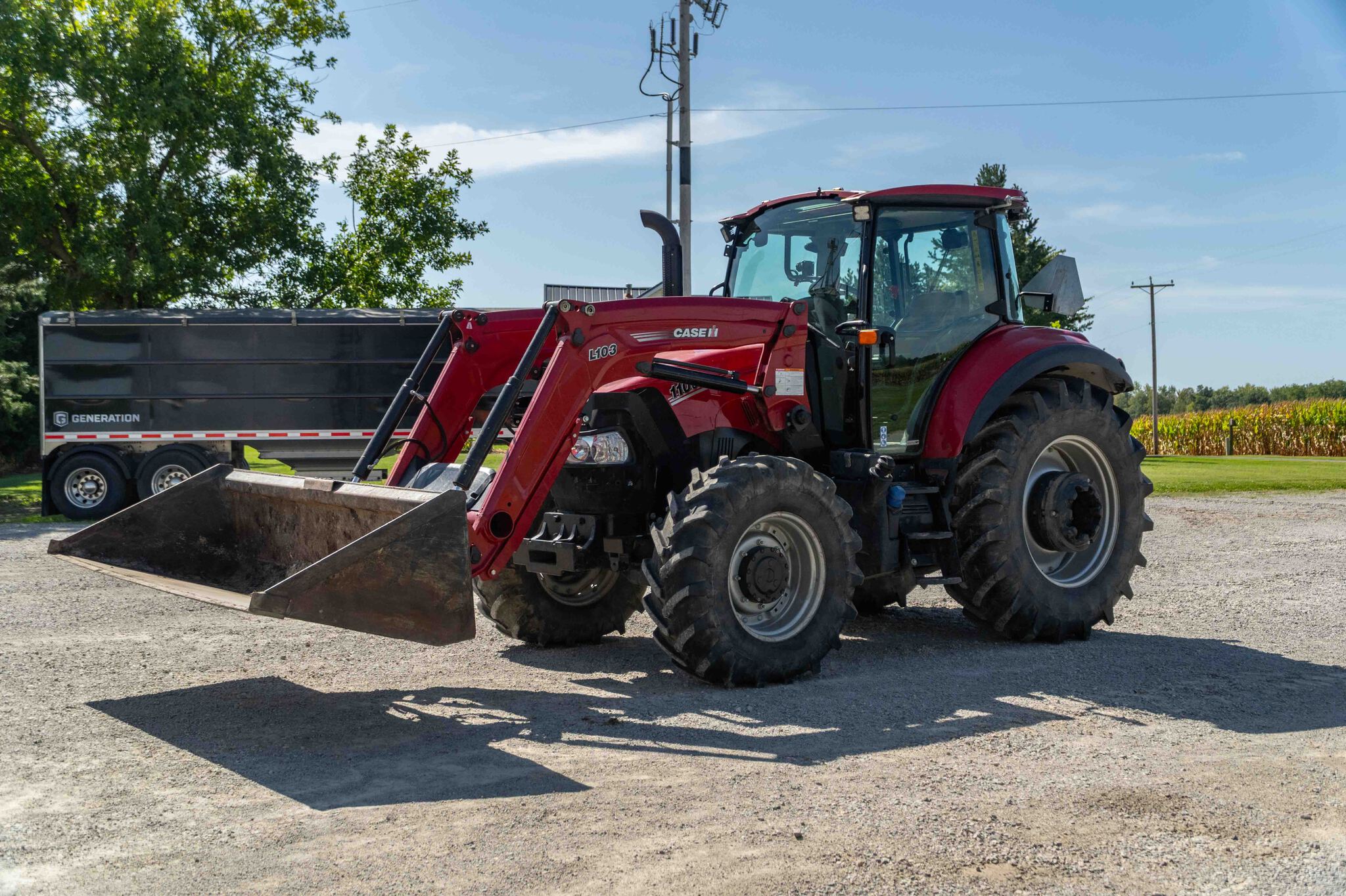 Used 2020 Case IH Farmall 110U Utility Tractors at Koenig Equipment in Anna, OH - PhotoXL0