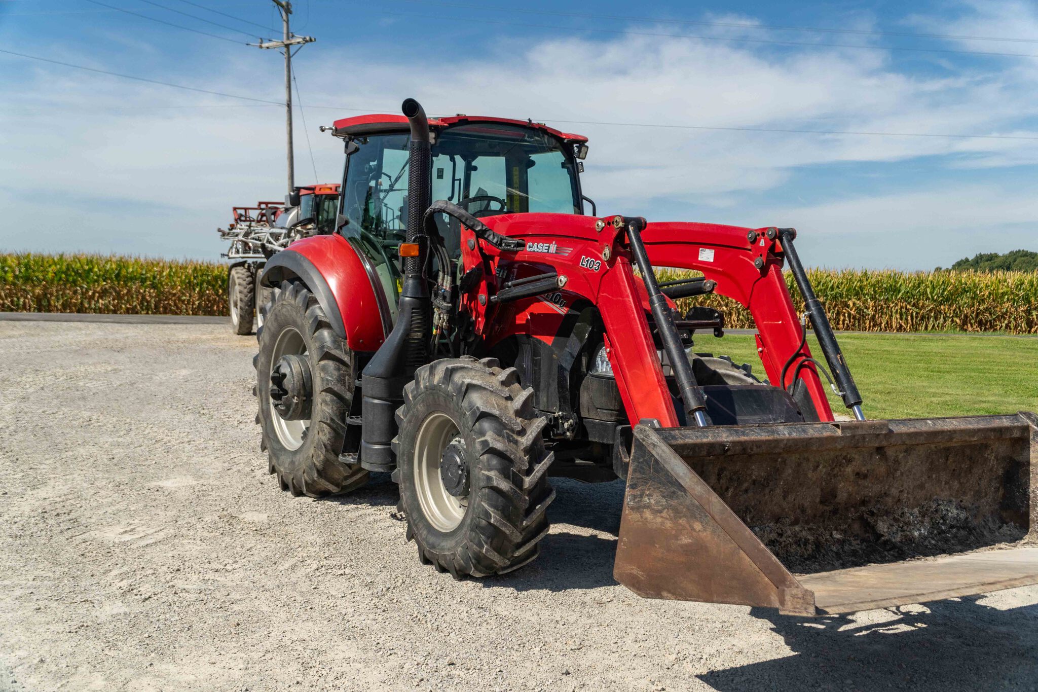 Used 2020 Case IH Farmall 110U Utility Tractors at Koenig Equipment in Anna, OH - PhotoXL6