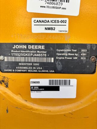 2023 John Deere 325G