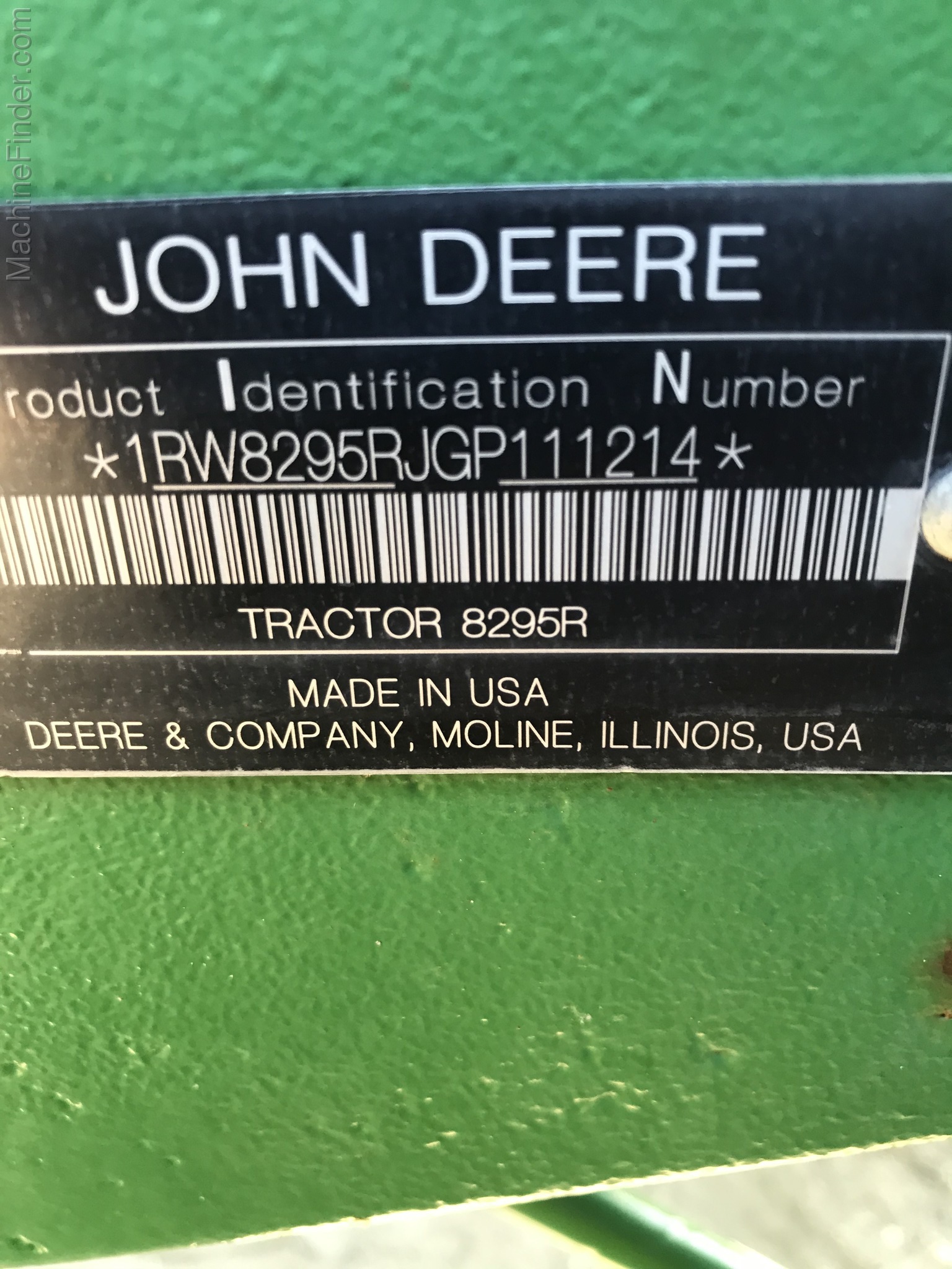 2016 John Deere 8295R Image 9
