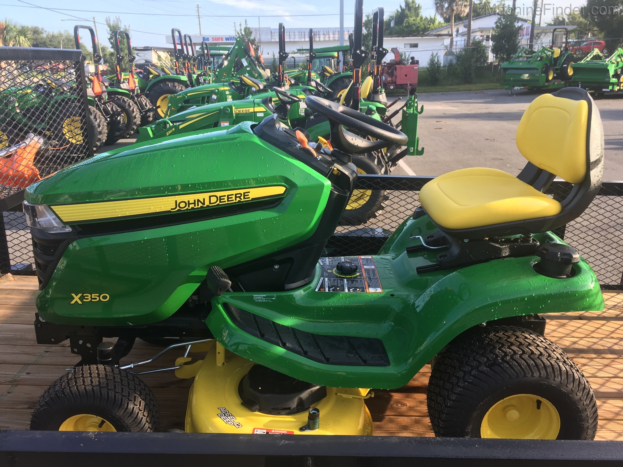 2019 John Deere X350 TRAILER PACKAGE Image 8
