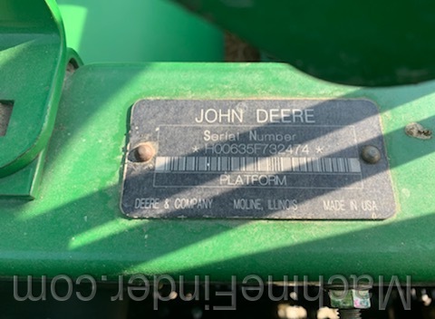 2009 John Deere 635F Image 15