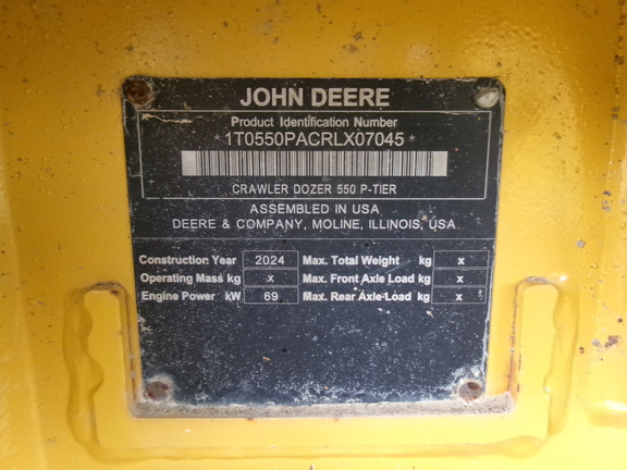 2024 John Deere 550 P