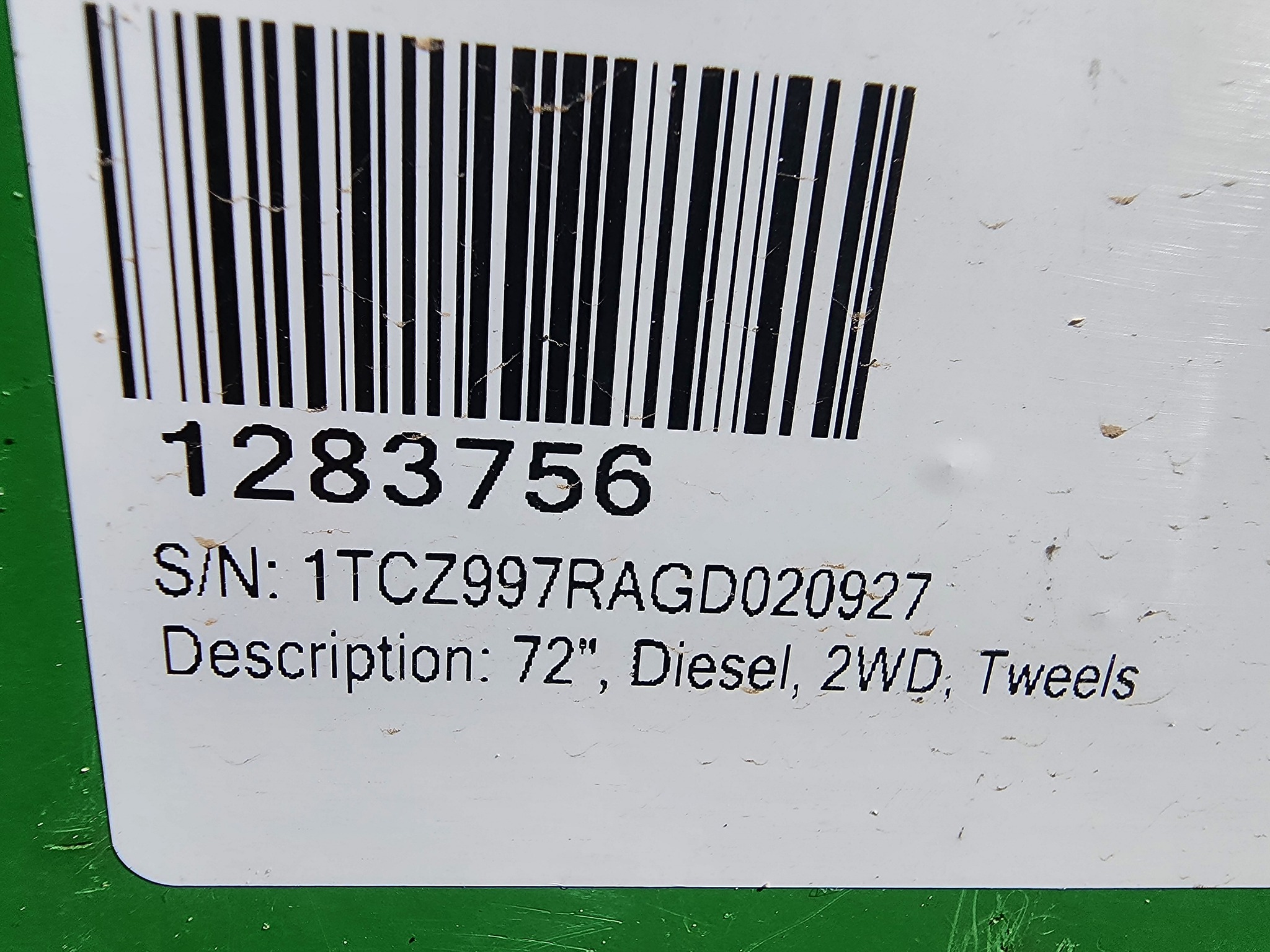 2016 John Deere Z997R Image 14