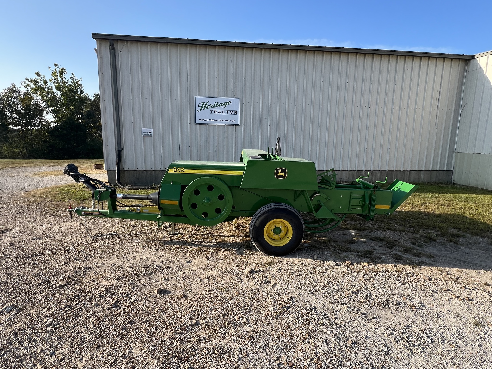  2024 John Deere 348 at Heritage Tractor in Rolla, MO