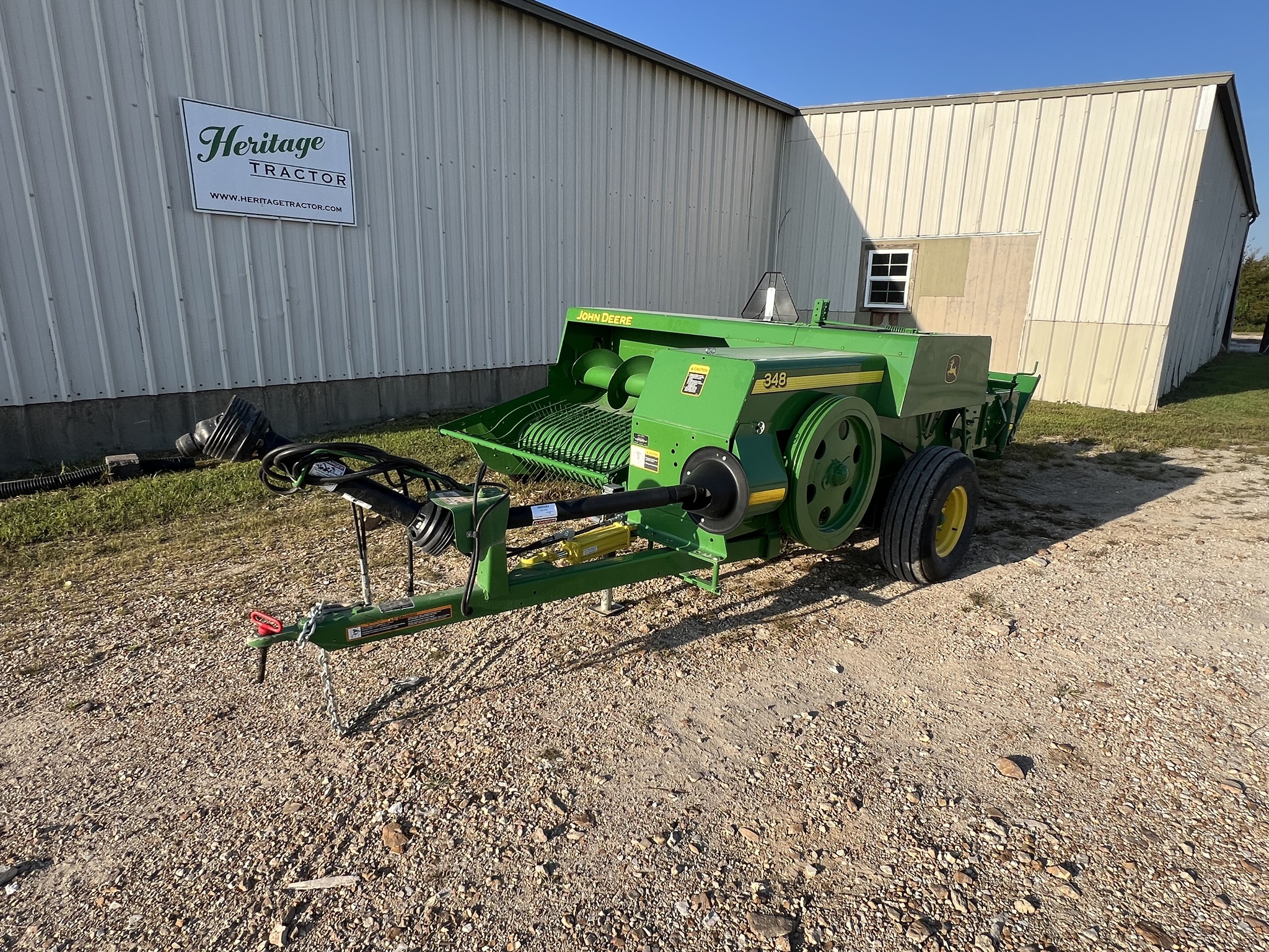  2024 John Deere 348 at Heritage Tractor in Rolla, MO