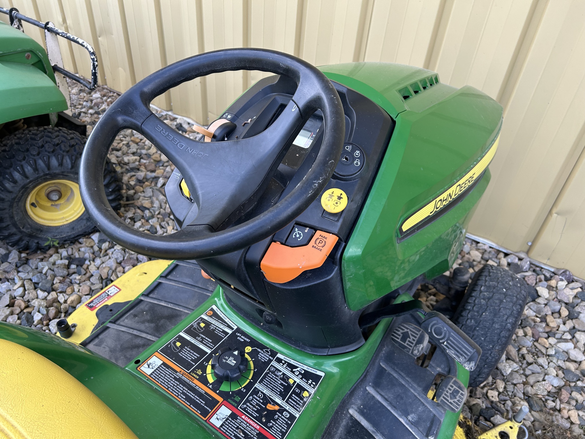  2017 John Deere X590 at Heritage Tractor in Lacon, IL