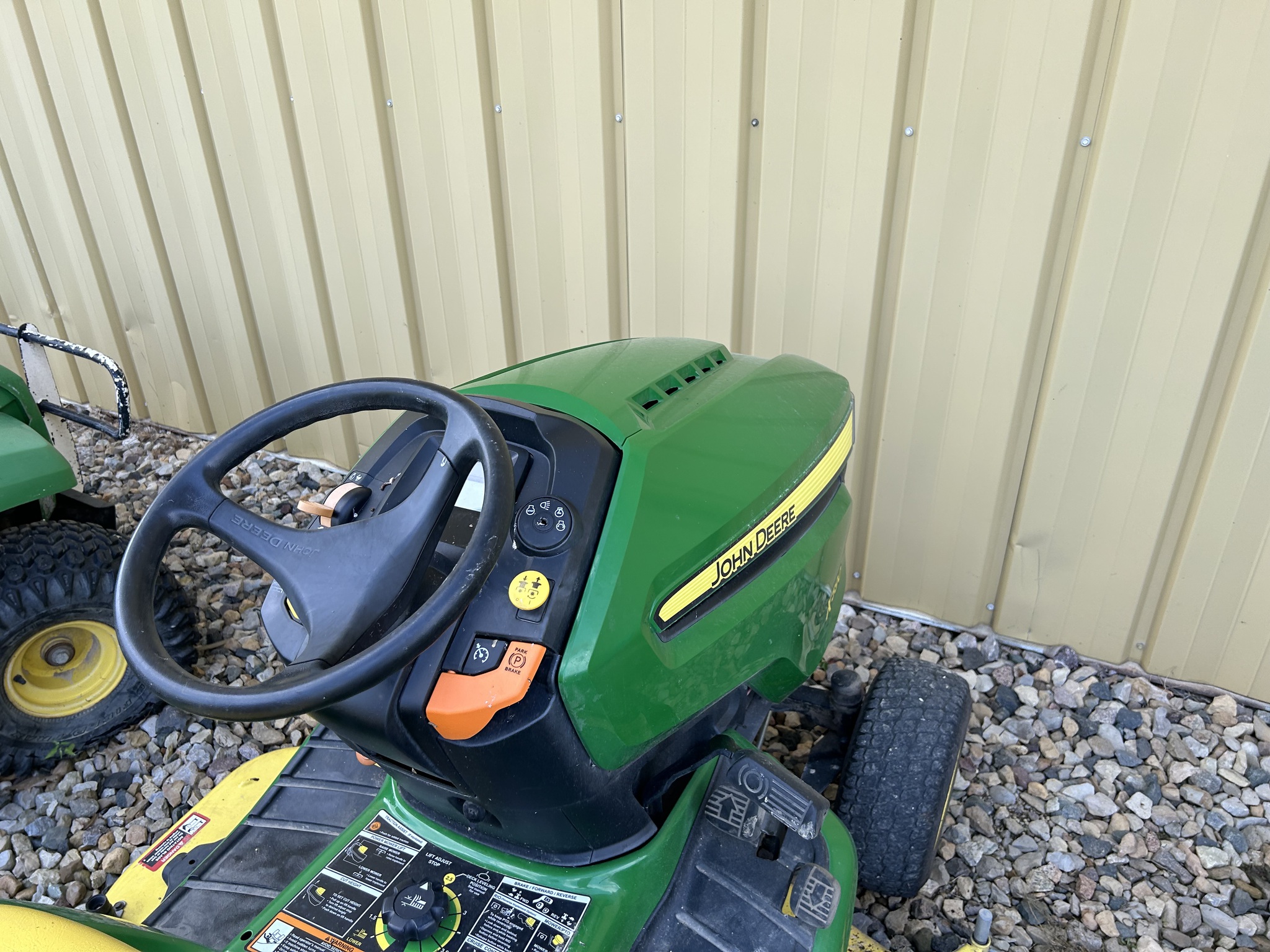  2017 John Deere X590 at Heritage Tractor in Lacon, IL