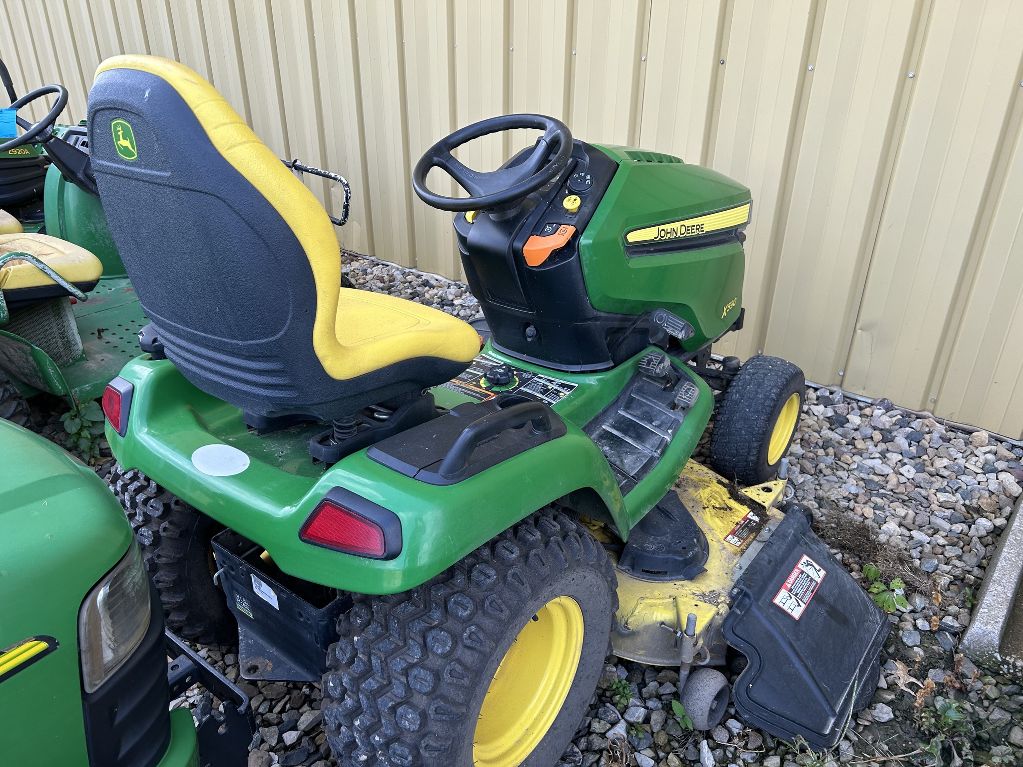  2017 John Deere X590 at Heritage Tractor in Lacon, IL