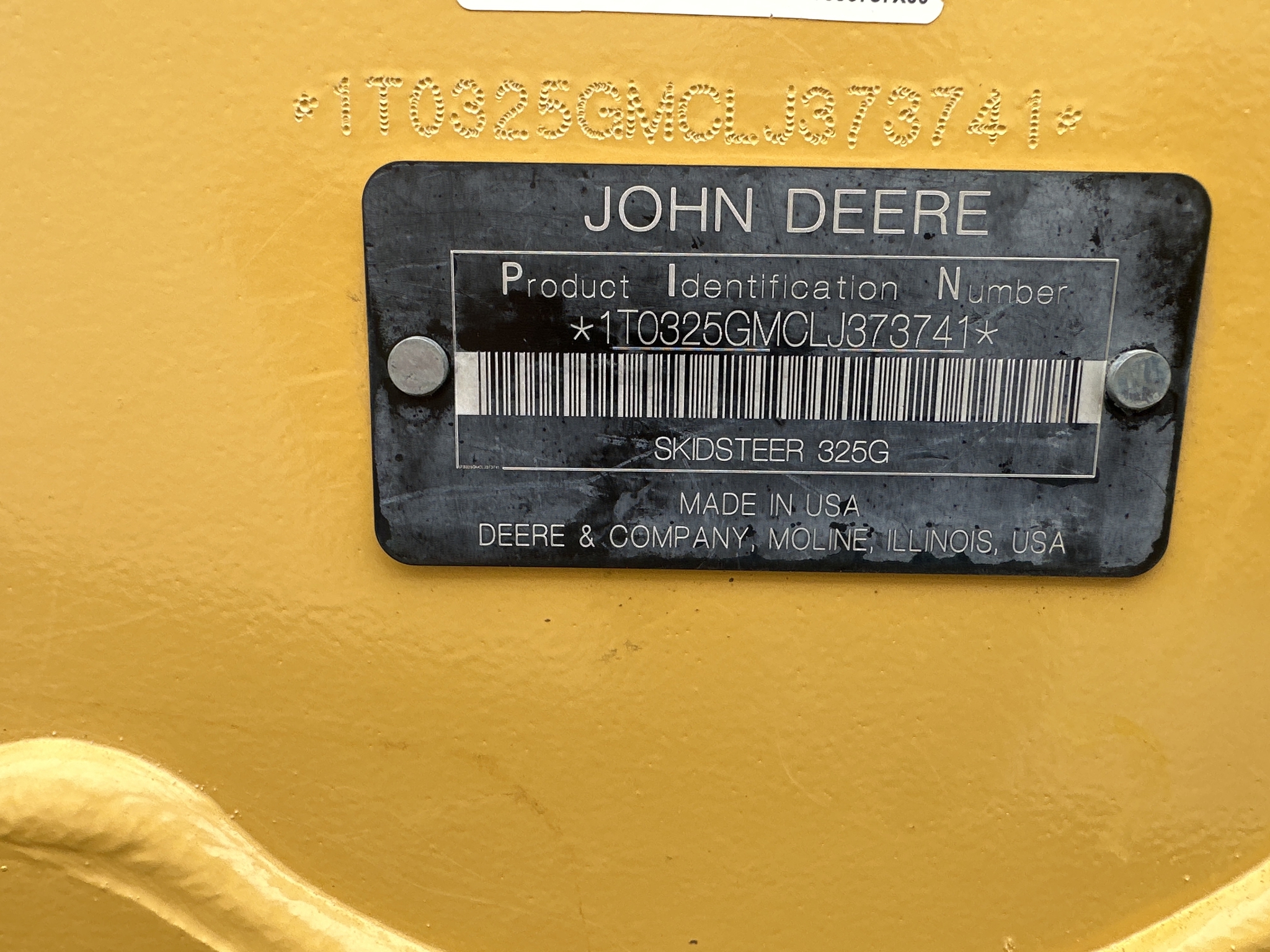 2020 John Deere 325G Image 25