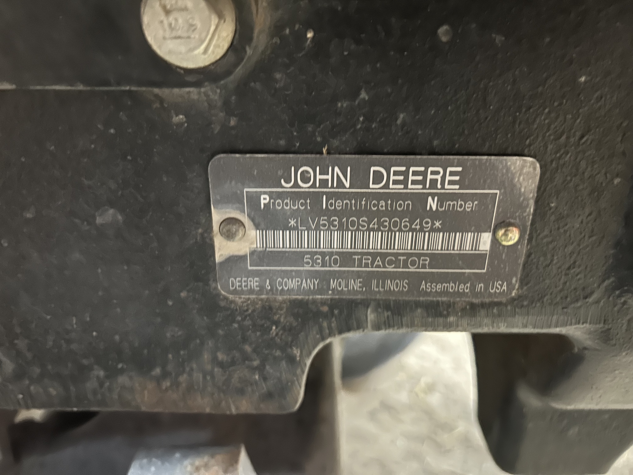 2001 John Deere 5310 Image 12