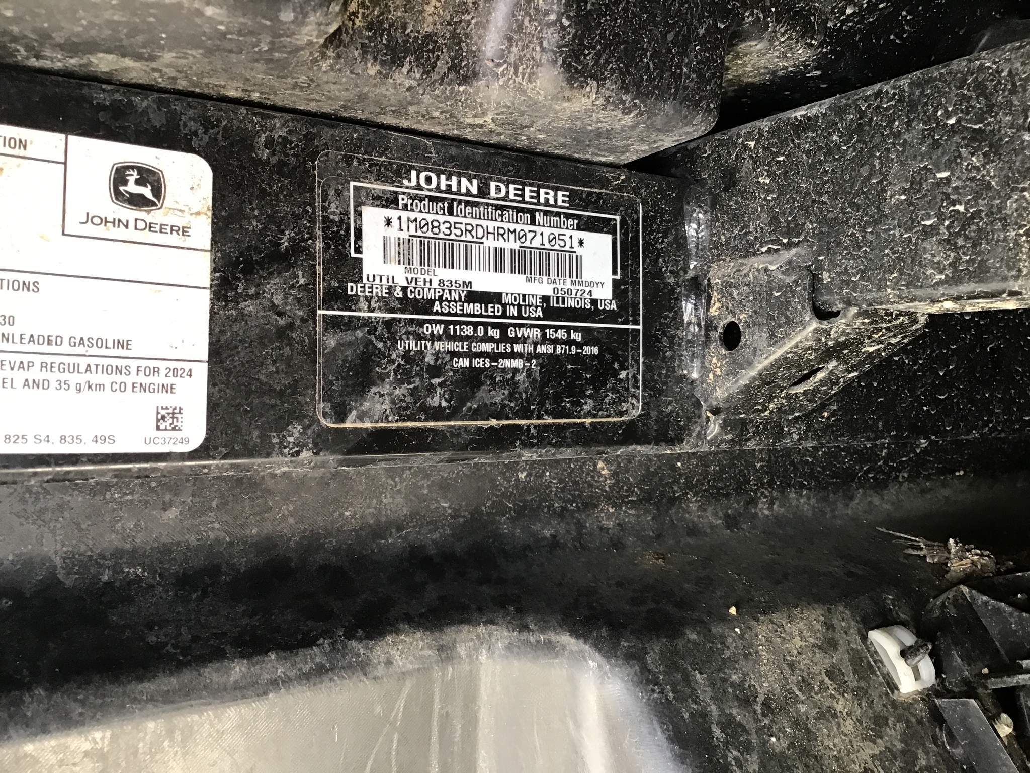 2024 John Deere XUV 835R SIGNATURE Image 34
