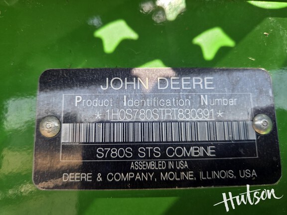 Photo of 2024 John Deere S780