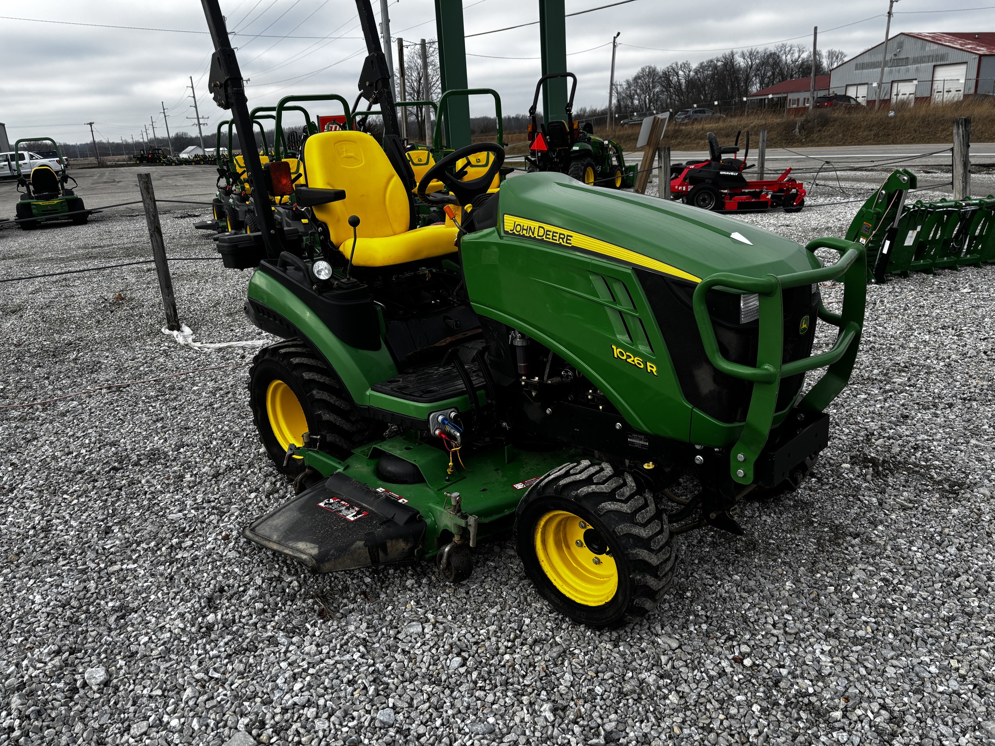 Used 2011 John Deere 1026R Compact Utility Tractors at Koenig Equipment in Richmond, IN - PhotoXL1