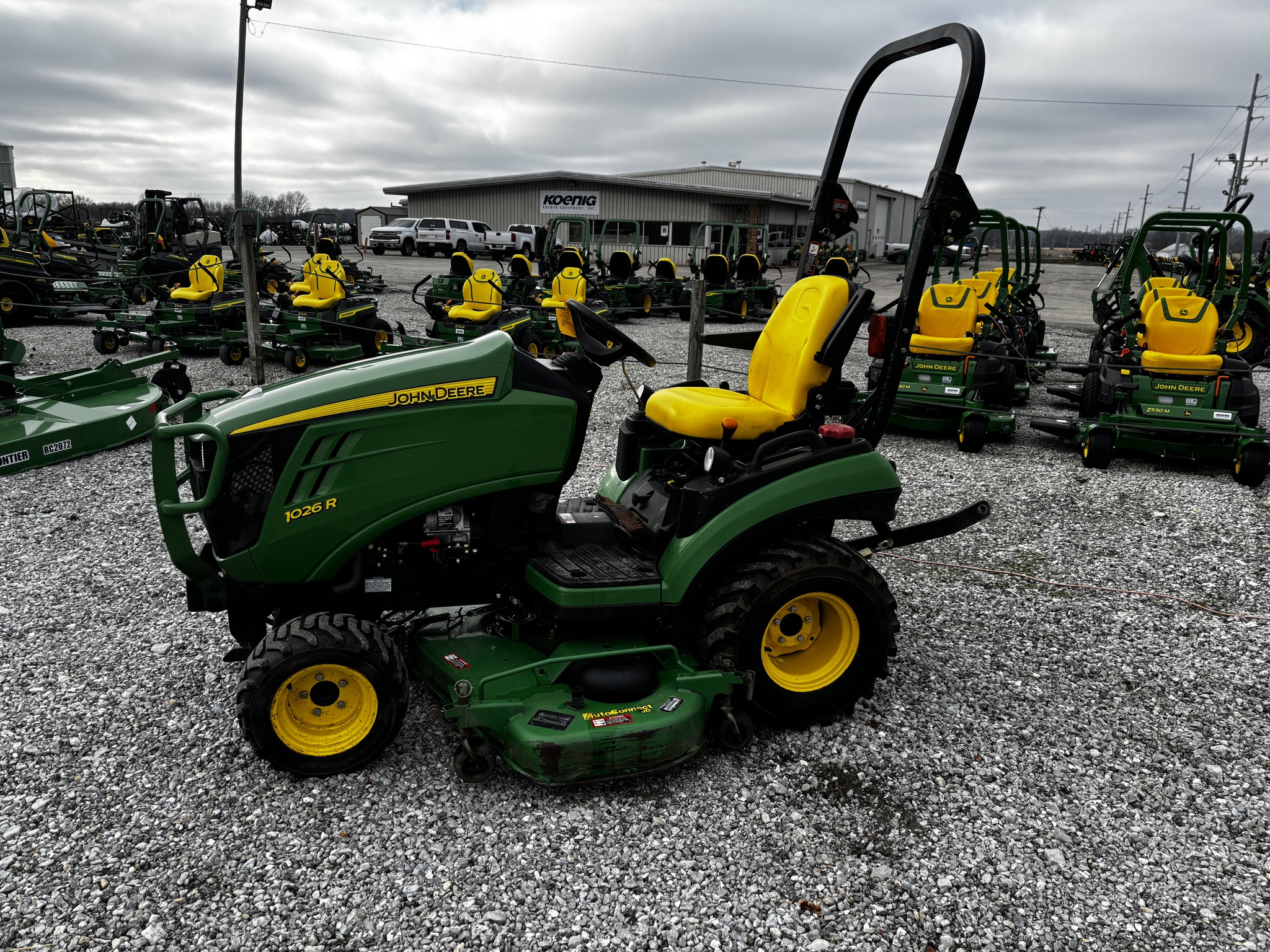 Used 2011 John Deere 1026R Compact Utility Tractors at Koenig Equipment in Richmond, IN - PhotoXL4