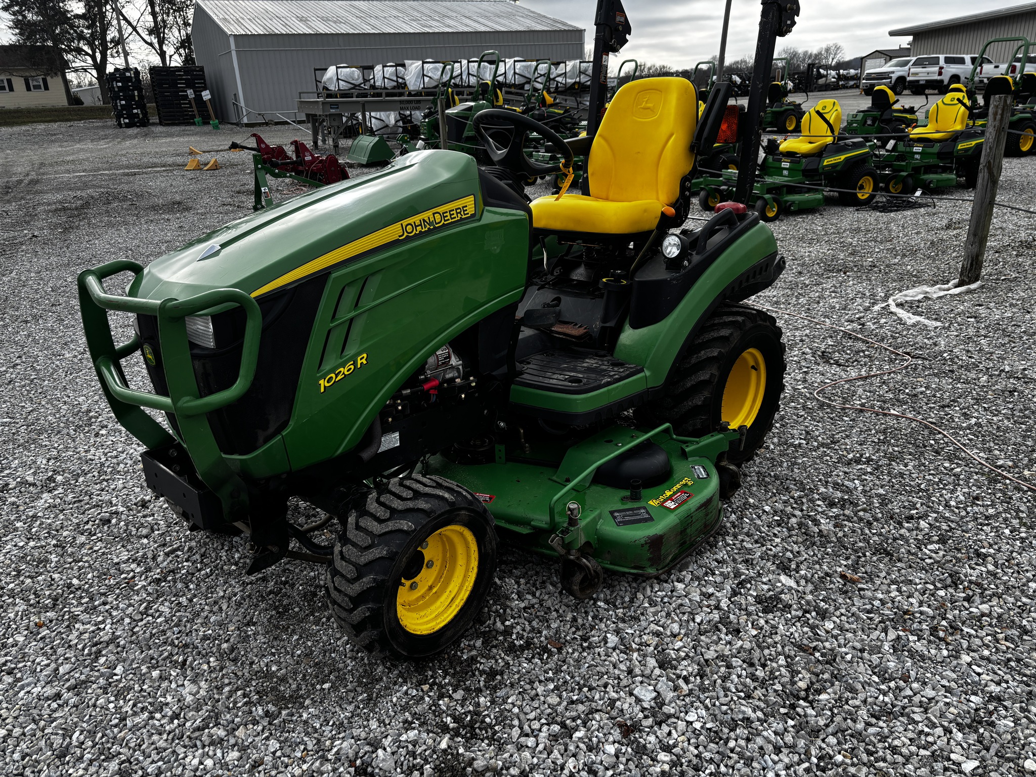 Used 2011 John Deere 1026R Compact Utility Tractors at Koenig Equipment in Richmond, IN - PhotoXL0