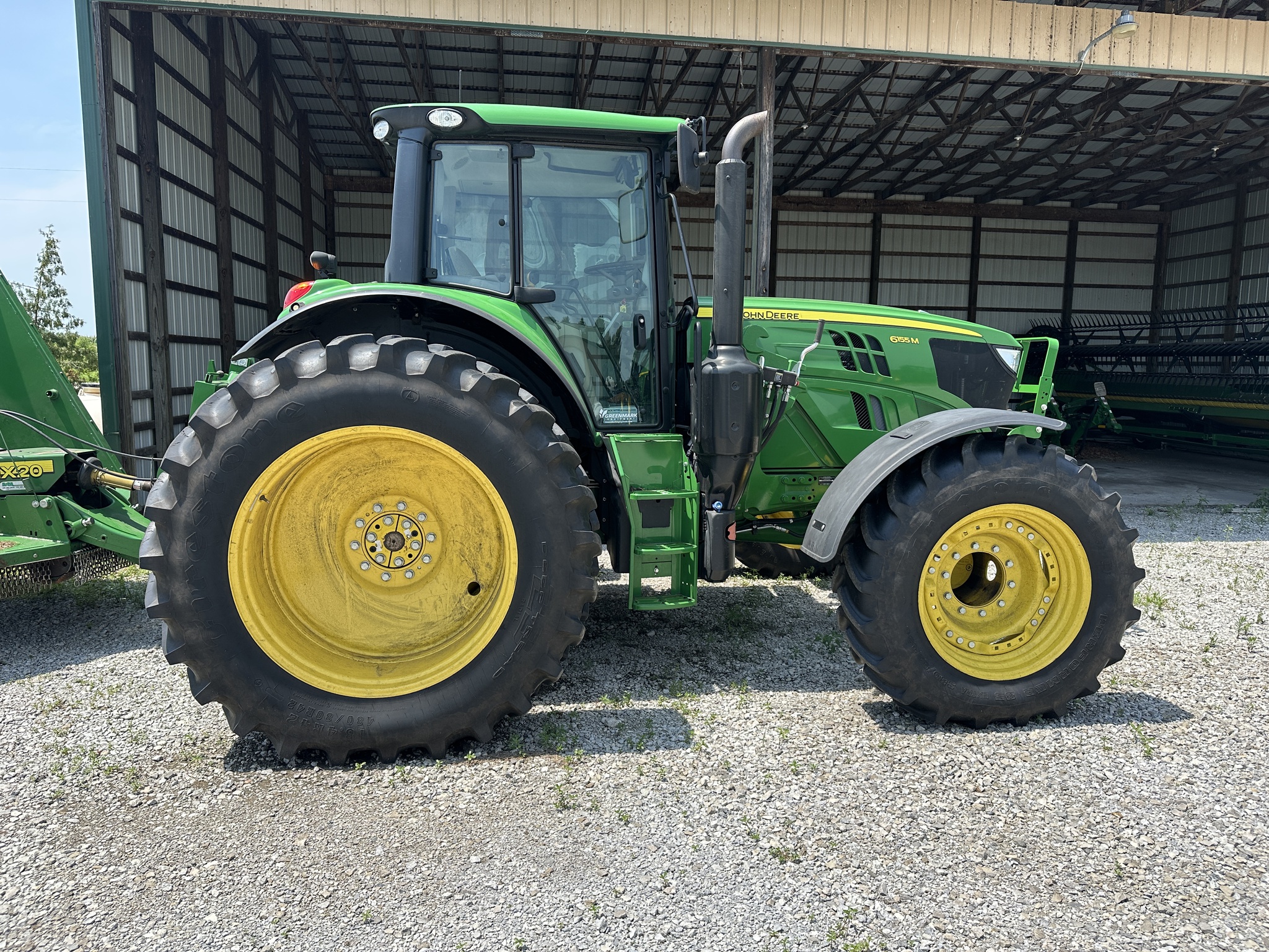 2021 John Deere 6155M Image 3