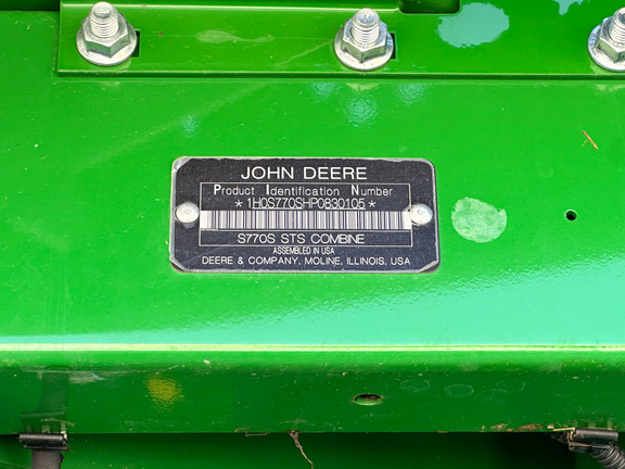2024 John-Deere S770
