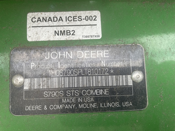 Used 2020 John Deere S790 Combines at Horizon Ag & Turf in Vermilion, AB - Photo21