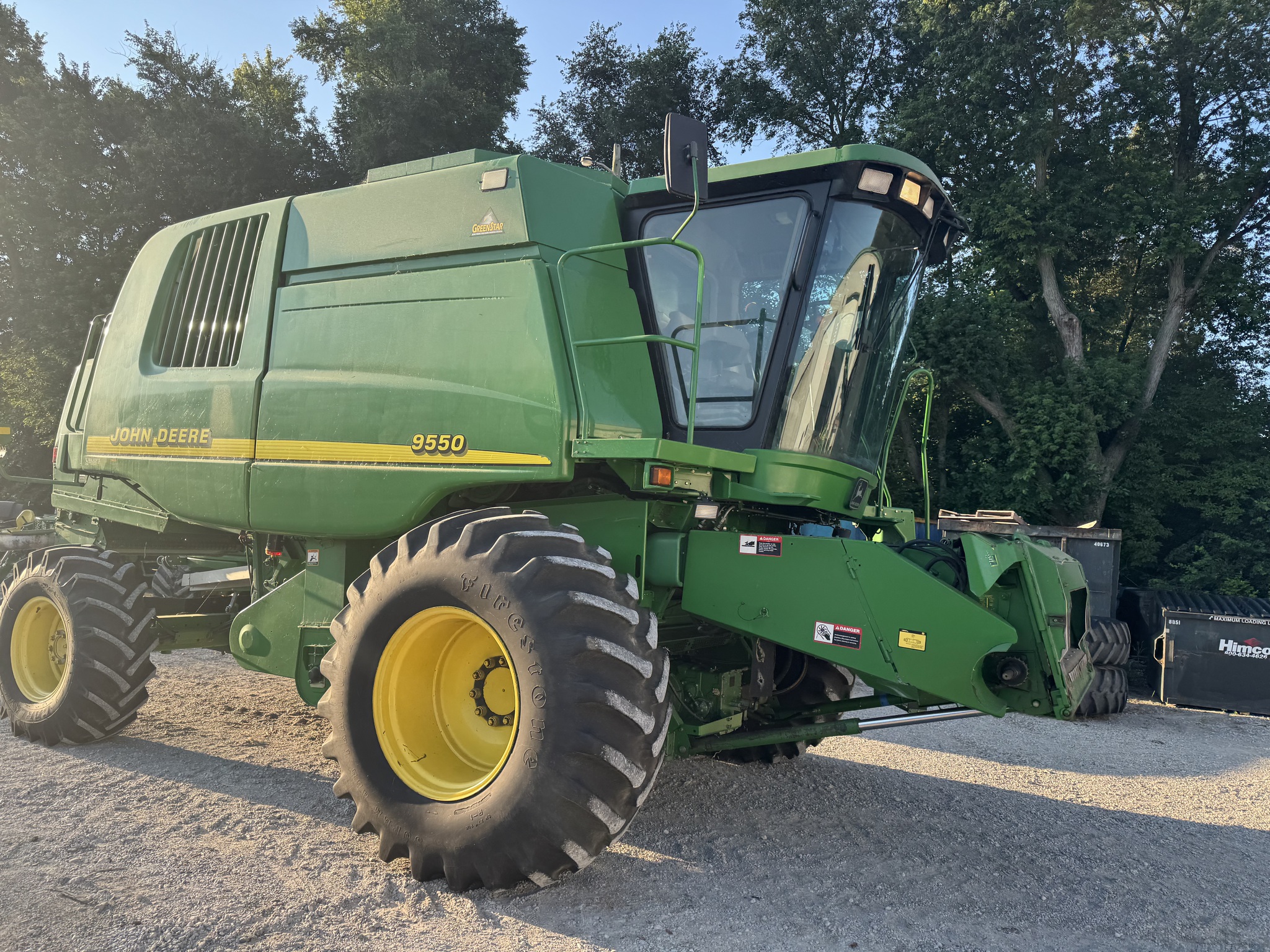 2000 John Deere 9550 Image 3