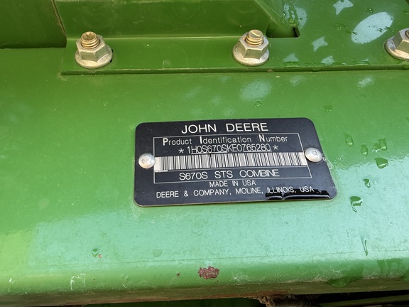 2014 John Deere S670 - Photo45