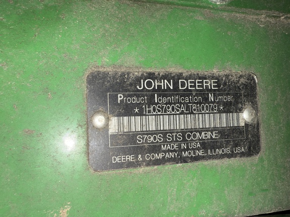 Photo of 2020 John Deere S790