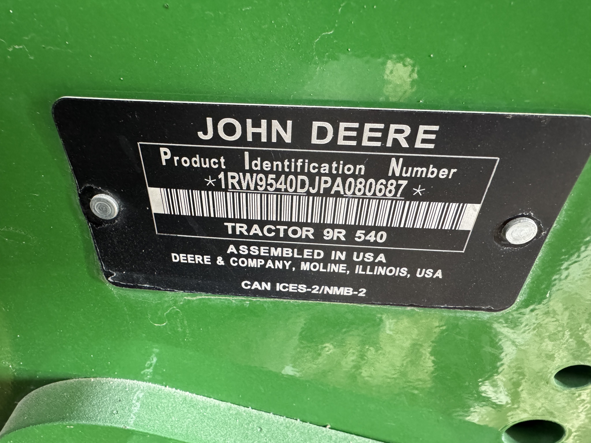 2023 John Deere 9R 540 Image 2