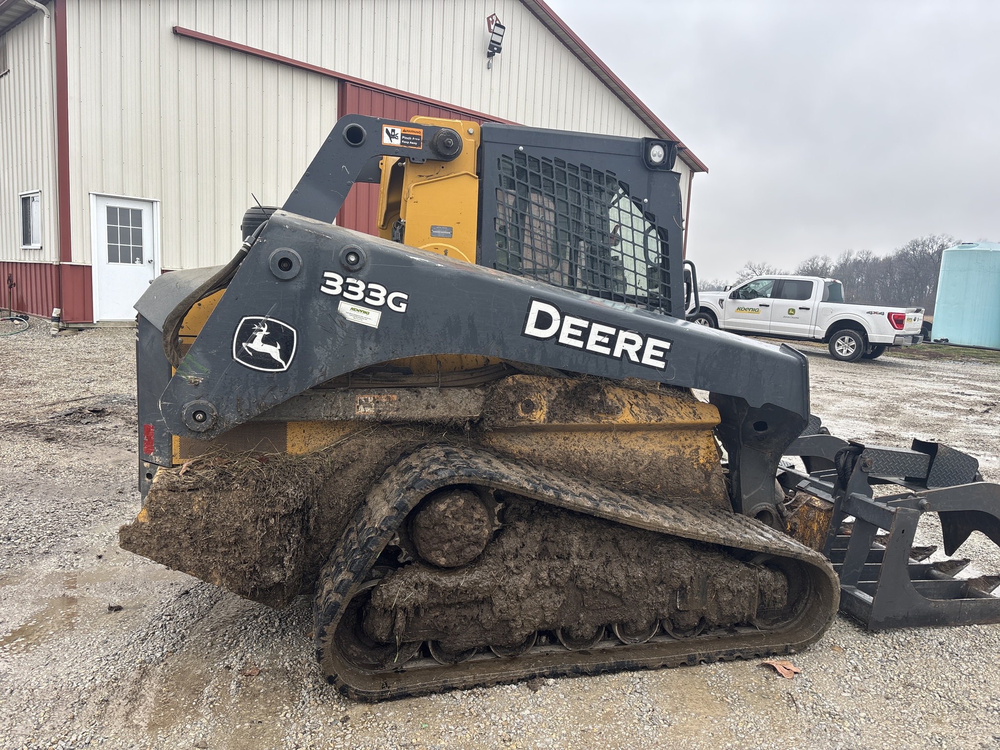 Used 2018 John Deere 333G Compact Track Loaders at Koenig Equipment in Urbana, OH - PhotoXL0