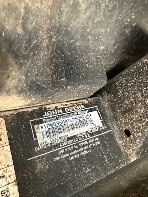 2020 John Deere 835M Image 4