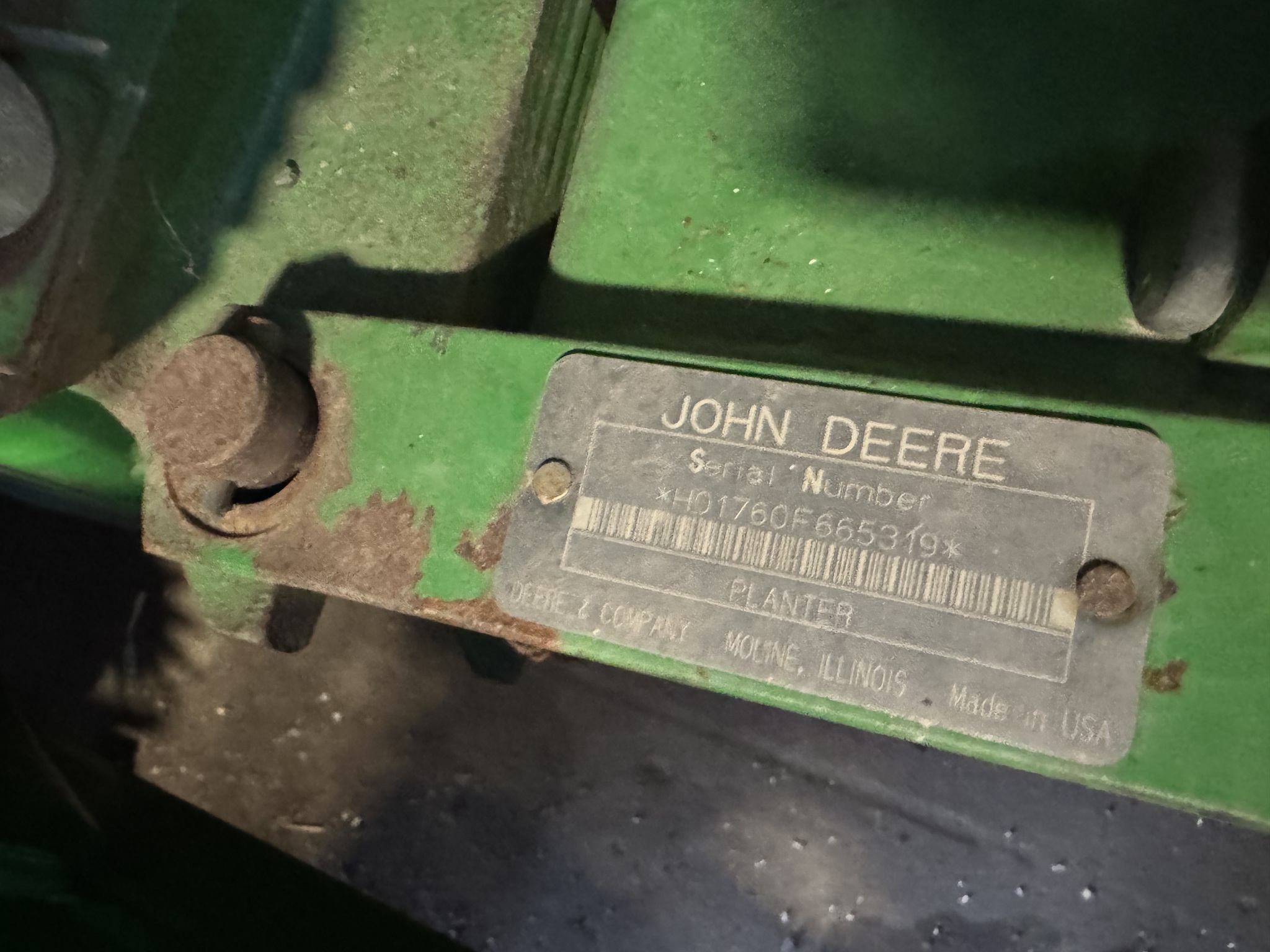  1996 John Deere 1760 at Heritage Tractor in Brimfield, IL